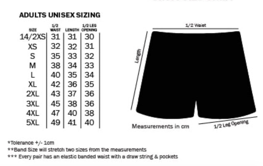 Backshed - Footy Shorts with ZIP pockets