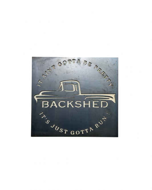 Backshed Mancave / Shed Sign