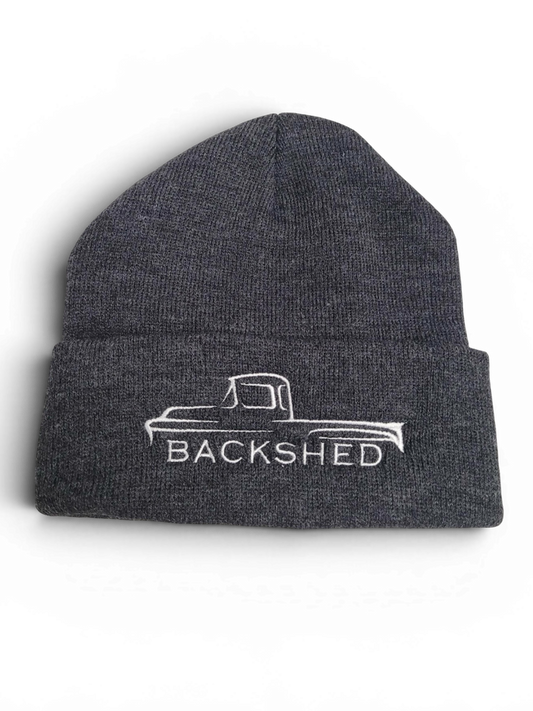 Backshed Beanie- Dark Grey