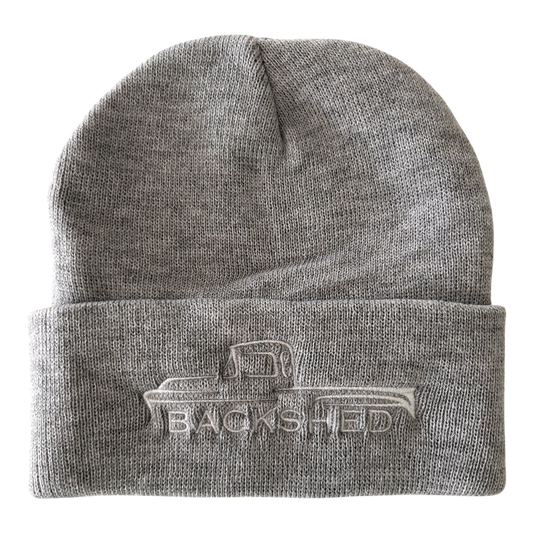 Backshed Beanie - Light Grey