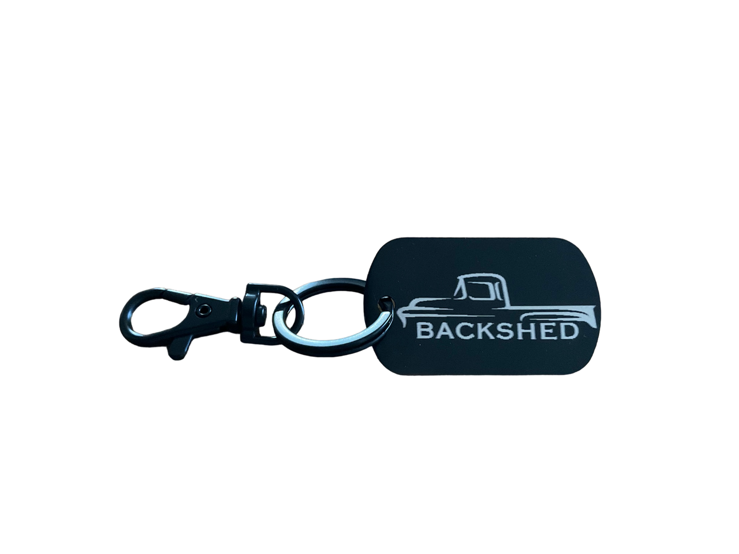 Backshed key ring ( Tag 5cm wide )