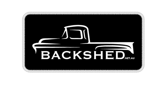 Backshed Iron- On Patch 10x5cm