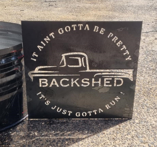 Backshed Mancave / Shed Sign